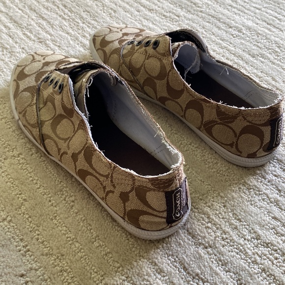 Coach Katie Slip On Signature Sneakers - Picture 3 of 11